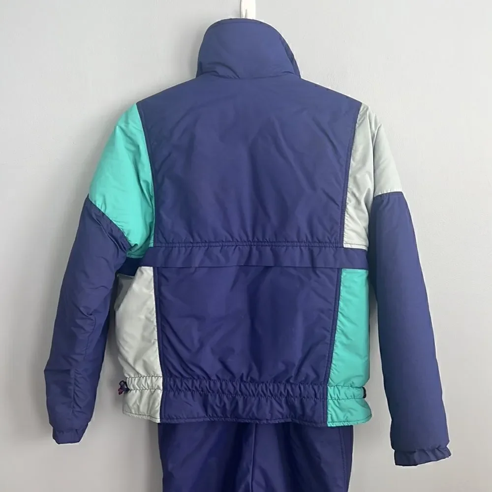 Roffe Made in the USA Women’s 12 Vintage Snow bibs pants Coat Jacket Ski Set